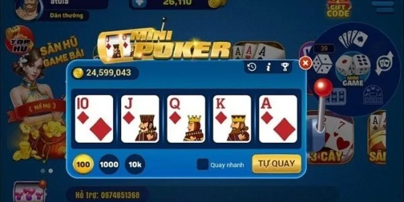 Tìm hiểu cách chơi mini poker chi tiết