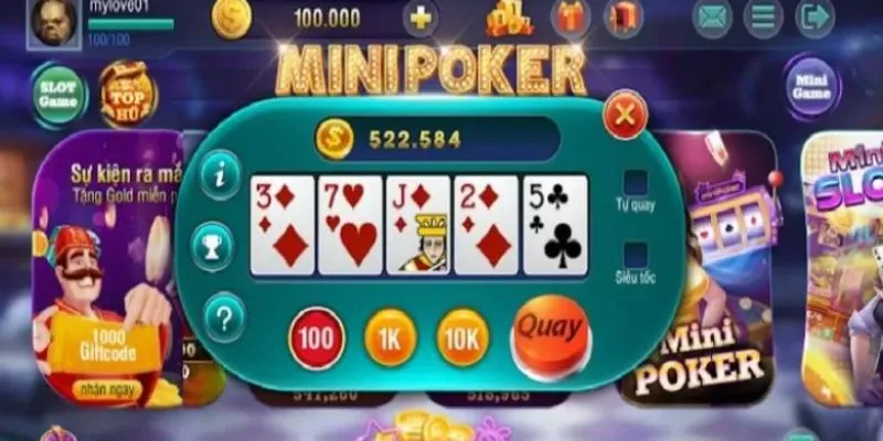 Mẹo chơi mini poker thắng lớn từ cao thủ 