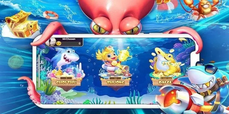 Điểm danh các loại game bắn cá online phổ biến